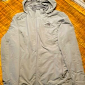 The North Face Women’s XL Grey Windwall Hooded Jacketet